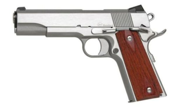 Dan Wesson RZ-10 cal. 10mm, 5" Barrel SS Rubber Grips,Tactical Fixed Sights