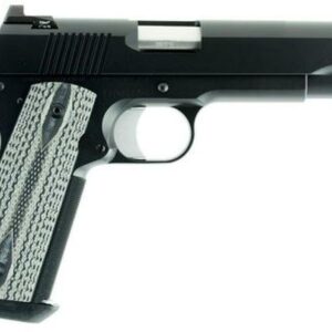 Dan Wesson Valor 10mm, 5" Barrel, Black G10 Grips, 8rd, Stainless Steel
