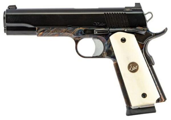 Dan Wesson Valor 9mm, Case Color Frame, Bone Grips, 9rd