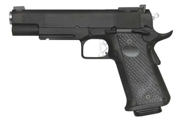 Dan Wesson Elite Series Titan 10mm, Black, Adj. Tritium Sights Rail, 13rd Mags