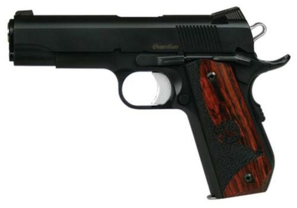 Dan Wesson Guardian Bobtail 45 ACP, 4.25", Black Duty Finish, 8rd
