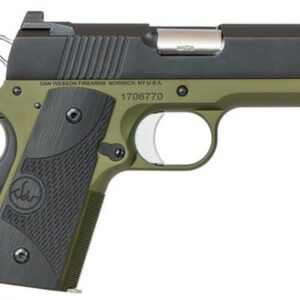 Dan Wesson ECO 1911, 45 ACP, 3.5". 7rd, OD Green Anodized, Night Sights