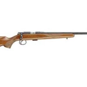 CZ 452 American Bolt Action 22LR, 22.5", 5rd, Blued, Walnut Stock
