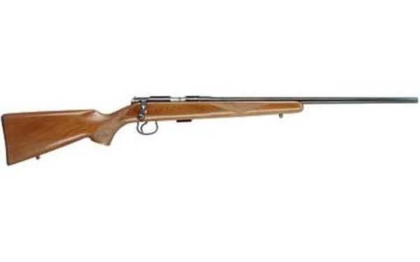 CZ 452 American Bolt Action 22LR, 22.5", 5rd, Blued, Walnut Stock