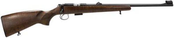 CZ CZ455 Bolt 22 Magnum 20.6" Barrel, Walnut Blued, 5rd