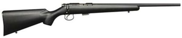 CZ 455 American, .22 WMR, 20.5", 5rd, Black Synthetic Stock, Blued