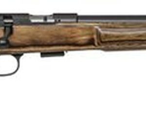CZ 457 At-One Varmint 22 LR, 24" Heavy Threaded Barrel, Brown Adj Comb, LOP Stock, 5rd