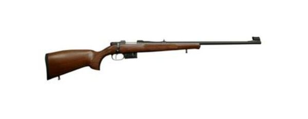 CZ, 527 Lux, 22 Hornet, 23.6" Cold Hammer Forged Barrel, Blue Finish, Walnut Stock, 5 Rounds