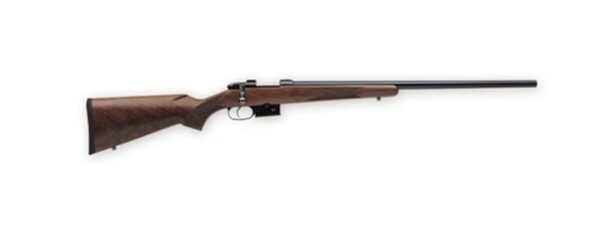 CZ 527 VARMINT cal. 17 Rem 5-round detachable magazine Walnut stock