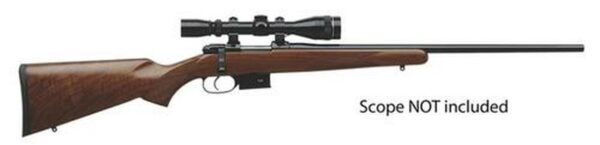 CZ, 527 American, 17 Hornet, 21.9" Barrel, 1:9 Twist Rate, Blue Finish, Walnut Stock, 5 Rounds