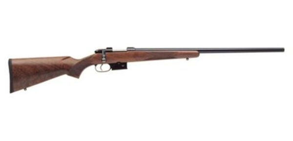 CZ 527 Varmint 17 Hornet, 24" Barrel, Blue Finish, Walnut Stock, 5rd