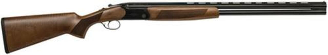 CZ Drake LH Over/Under 12 Ga 3" 28" Barrel Gloss Black Chrome Finish Extractor Walnut Stock Left Hand
