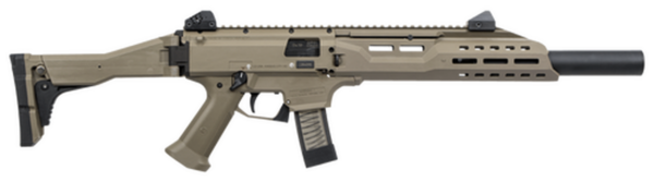 CZ Scorpion EVO 3 S1, 9mm, 16", 20rd, Faux Suppressor, Flat Dark Earth