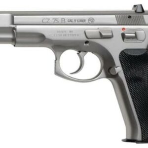 CZ 75B 9mm Polished Stainless Steel 16 Rd Mags