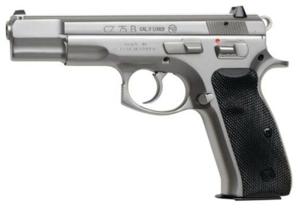 CZ 75B 9mm Polished Stainless Steel 16 Rd Mags