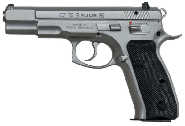 CZ 75B 9mm Stainless Steel Matte Finish 16 Round Mag