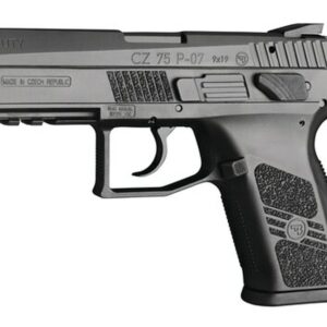 CZ 75 P-07 Duty 9mm 3.8" Barrel, Black Polycoat Finish, 16 Rnd Mag