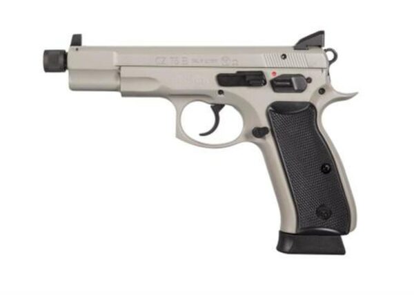 CZ 75 B Omega, 9mm, Urban Grey, Suppressor Ready, NS,, , Swappable Safety/Decocker, 16 rd