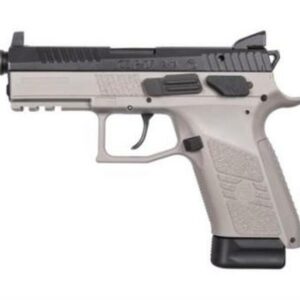 CZ P-07 9mm Urban Grey, Black Slide, Suppressor Ready, NS, 15rd