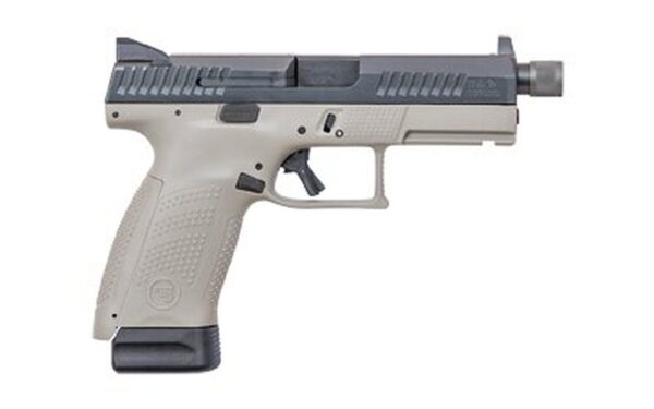 CZ P-10 C Double 9mm 4.61" Barrel Gray Interchangeable Backstrap 17rd Mag
