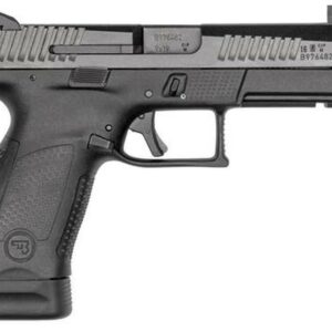 CZ P-10 Compact 9mm, 4.6", 15rd, Black, Suppressor Ready
