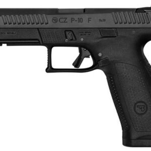 CZ P-10 Full Size, 9mm, 4.5" Barrel, 19rd, Black