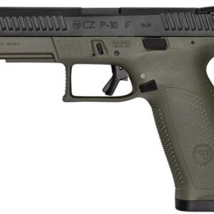 CZ P-10 Full Size, 9mm, 4.5" Barrel, 19rd, Night Sights, OD Green