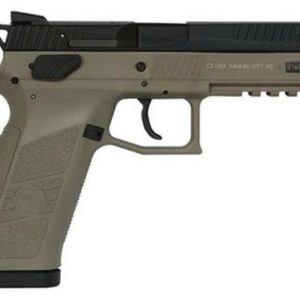 CZ P09 9mm 4.5 Barrel Flat Dark Earth Night Sights 19 Rd Mag