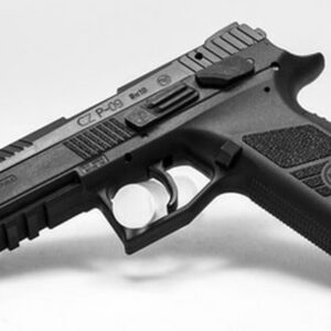 CZ P-09 Suppressor Ready 9mm, 5.2" Threaded Barrel, Matte Black, 19rd