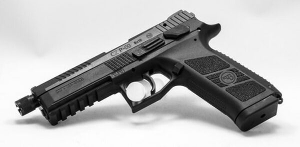 CZ P-09 Suppressor Ready 9mm, 5.2" Threaded Barrel, Matte Black, 19rd