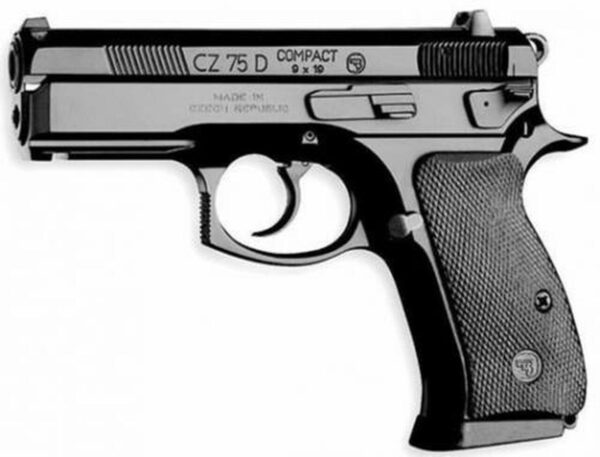 CZ Compact SDP, 9mm, Black Alloy, Heinie Night Sights, 14rd, CZ CUSTOM