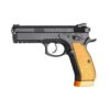 CZ Custom SP-01 Shadow Orange, 9mm, 4.6" Barrel, 17rd, Orange Grips/Black