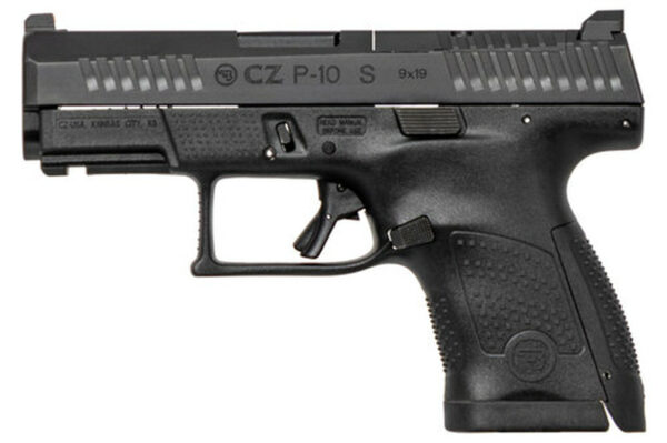 CZ P-10 Sub-Compact, 9mm, 3.5" Barrel, 12rd, Optics Ready, Black