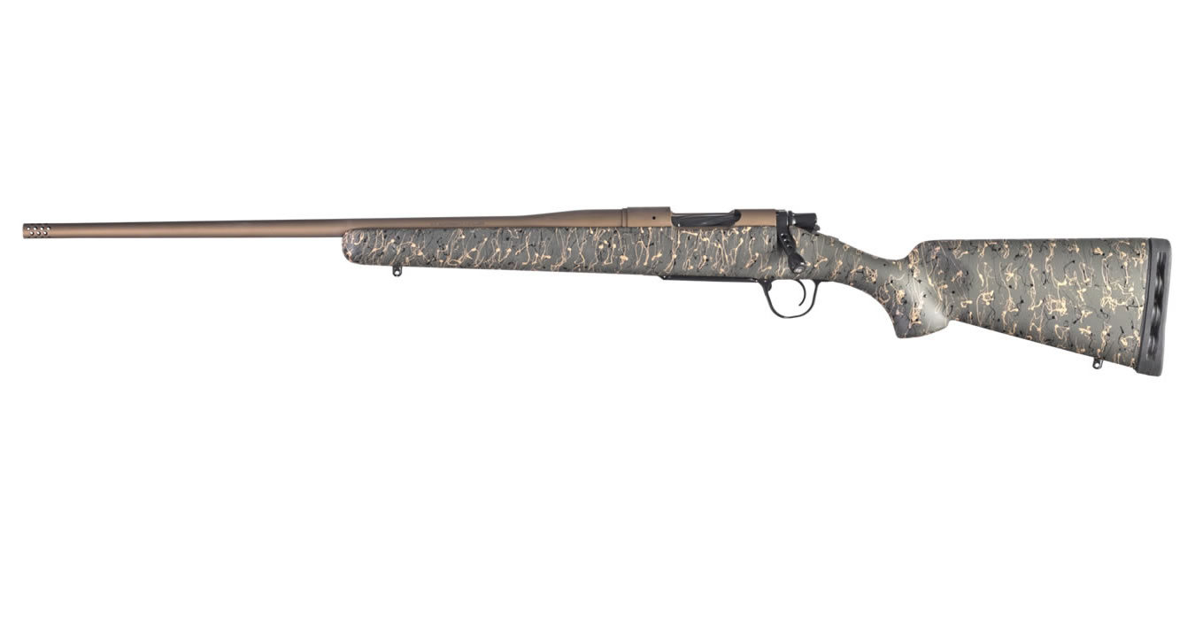 Mesa 6.5 Creedmoor Bolt-Action Rifle w/ Burnt Bronze Barrel and Green,Black Stoc - Bolt-Action Rifles | The Gun Shop