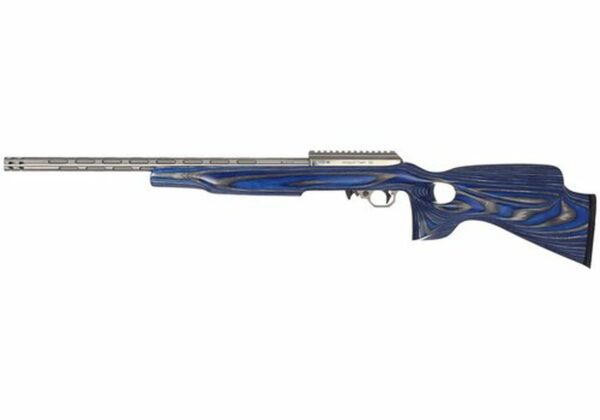 Volquartsen IF-5 .22 LR, 20.5" Threaded Barrel, Blue Laminated Thumbhole Silhouette, 8rd