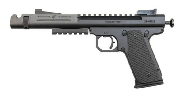 Volquartzen Scorpion .22 Win Mag, Target Sights, VZ Grips, Compensator, Black Nitride,