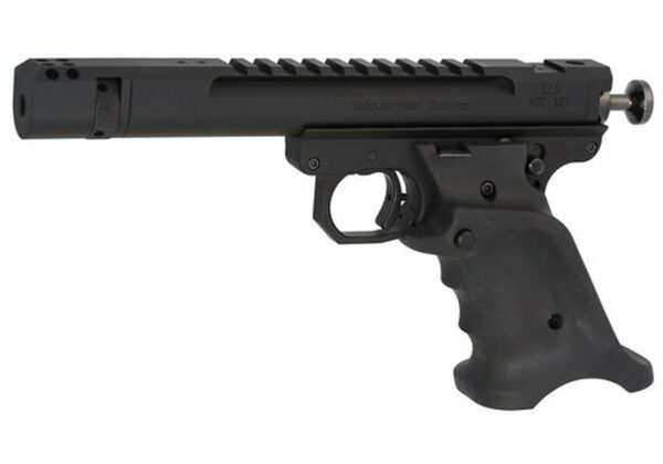 Volquartsen Scorpion Open Model .22 LR, 4.5" Barrel, Target 22 Style Frame, Compensator, Volthane Grips, Black