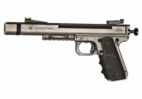 Volquartsen Scorpion .22 LR, 6" Barrel, 1911 Style Target Frame, Battleworn Finish