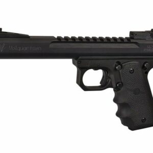 Volquartsen Scorpion .22 LR, 6" Barrel, Hogue Grips, Target Sights, Black