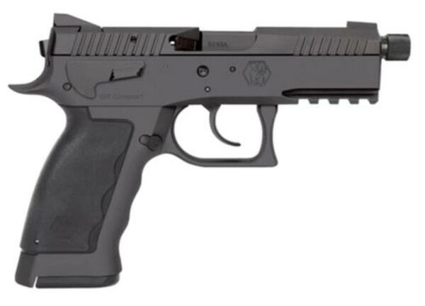 Kriss USA Sphinx SDP Compact Single/Double 9mm 3.7" Threaded Barrel, Black Polym, 7rd