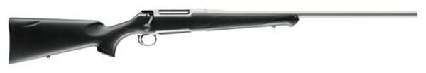 Sauer 100 Silver XT 6.5x55 Swedish, 22" Barrel, Black Fixed Ergo Max Stock, 5rd