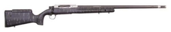 Christensen E.L.R. 6.5 Creedmoor 26" 1/8 Carbon Fiber LR Hunter Black, Gray Webbing Stock