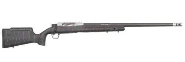 Christensen ELR, 7mm Mag, 26" Barrel, 3rd, Gray Webbing, Stainless