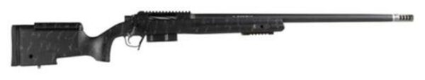 Christensen Summit B.A.Tactical, .338 Lapua Mag, 27" Carbon Wrapped Barrel, Long Range Tactical Stock, Black/Gray Webbing