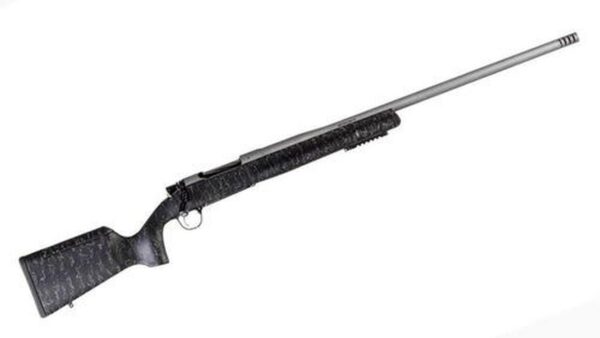 Christensen Arms Mesa Long Range 28 Nosler 26" SS Barrel Tungsten Cerakote CF Long Range Stock, 3rd Black/Gray webbing