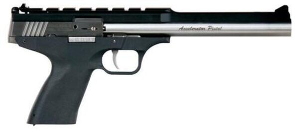 Excel Accelerator MP-22 Double .22 WMR, 8.5", 8rd, Black Poly Grip, SS