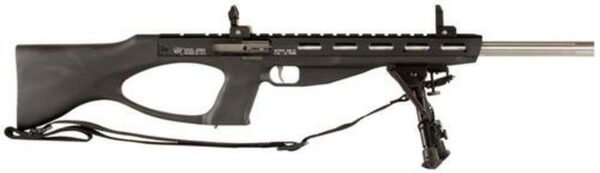 Excel Accelerator Rifle MR-22, .22 WMR, 18", 9rd, Black Synthetic Stock