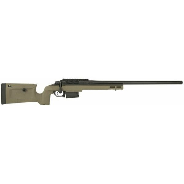Seekins HAVAK BRAVO 6.5PRC, 24" 5R Match Barrel, Cerakote Finish, KRG Flat Dark Earth Stock, 5Rd Detachable Mag, Timney Trigger