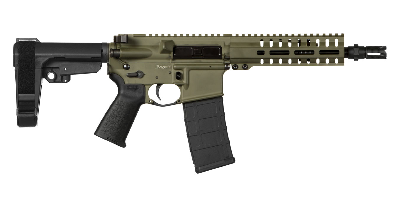 Banshee 300 MK4 300 Blackout Pistol with OD Green Finish - Firearms | The Gun Shop