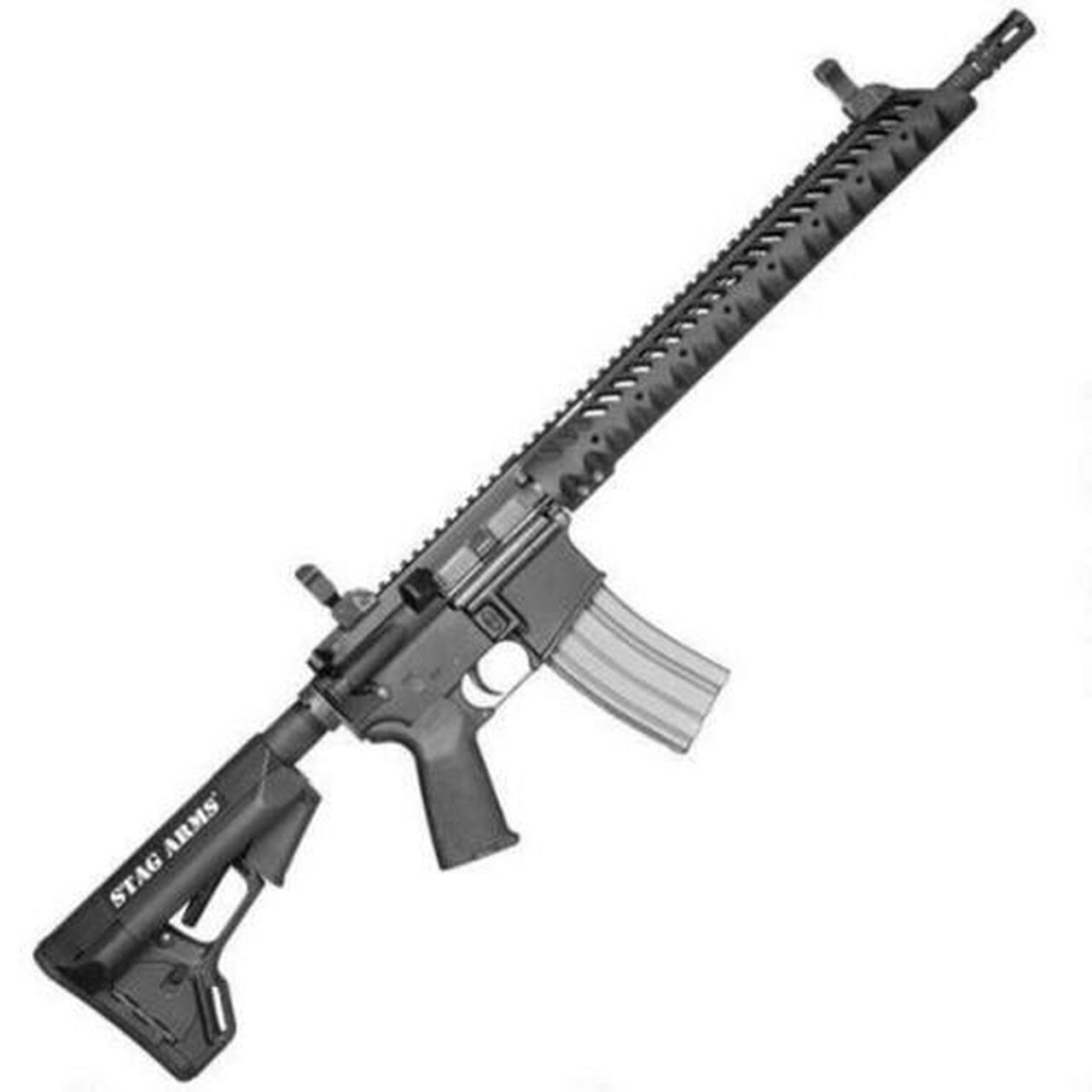 Stag Arms Model 3 AR-15 Rifle, .223/5.56, 16", 30rd, Black
